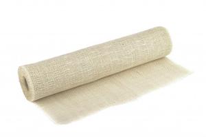 Tkanina Juta bielená Tkanina Juta bielená