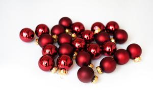 Vianočné sklenené gule Vianočné sklenené gule