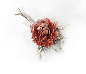 Přízdoba pivoňka lososová 20 cm Přízdoba pivoňka lososová 20 cm